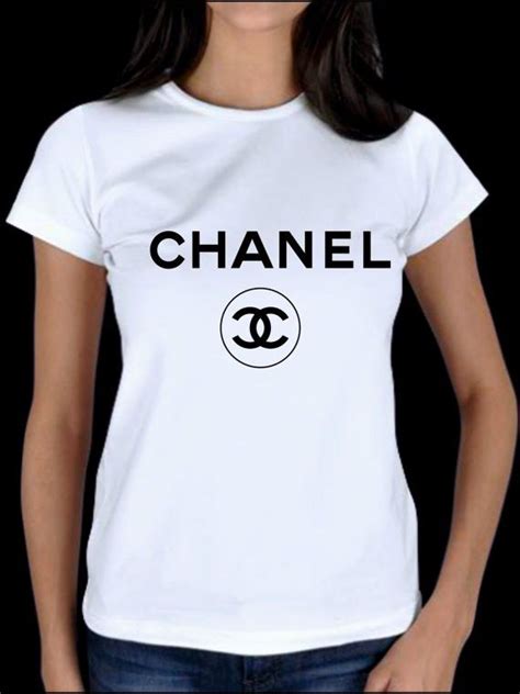 tee shirt chanel femme|authentic Chanel t shirts.